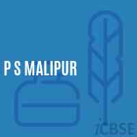 P S Malipur Primary School Logo