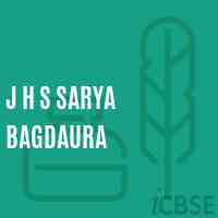 J H S Sarya Bagdaura Middle School Logo