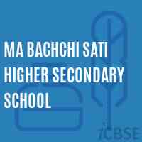 Ma Bachchi Sati Higher Secondary School Logo