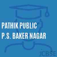Pathik Public P.S. Baker Nagar Primary School Logo