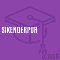 Sikenderpur Primary School Logo