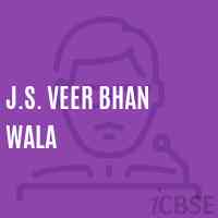 J.S. Veer Bhan Wala Middle School Logo