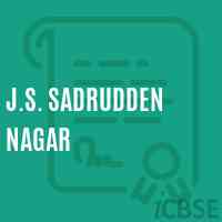 J.S. Sadrudden Nagar Middle School Logo