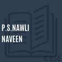 P.S.Nawli Naveen Primary School Logo