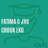 Fatima G Jhs Chouk Lko Middle School Logo