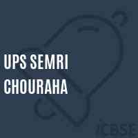 Ups Semri Chouraha Middle School Logo