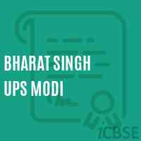 Bharat Singh Ups Modi Middle School Logo