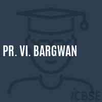 Pr. Vi. Bargwan Primary School Logo