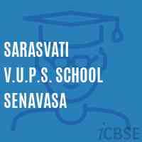 Sarasvati V.U.P.S. School Senavasa Logo