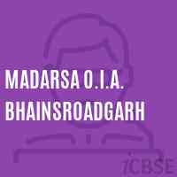 Madarsa O.I.A. Bhainsroadgarh Primary School Logo