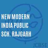 New Modern India Public Sch. Rajgarh Middle School Logo
