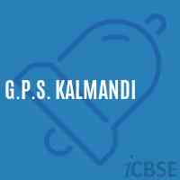 G.P.S. Kalmandi Primary School Logo