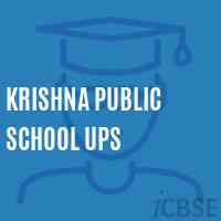 Krishna Public School Ups Logo