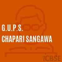 G.U.P.S. Chapari Sangawa Middle School Logo
