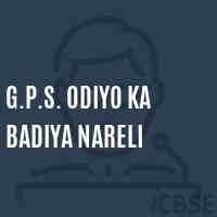 G.P.S. Odiyo Ka Badiya Nareli Primary School Logo