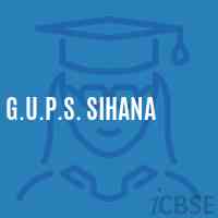 G.U.P.S. Sihana Middle School Logo