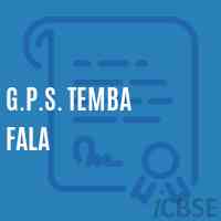 G.P.S. Temba Fala Primary School Logo