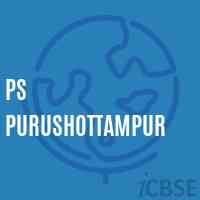 Ps Purushottampur Primary School Logo