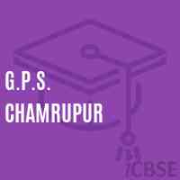 G.P.S. Chamrupur Primary School Logo