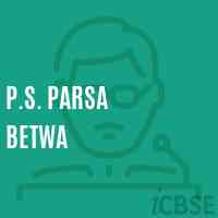 P.S. Parsa Betwa Primary School Logo