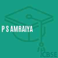 P S Amraiya Primary School Logo