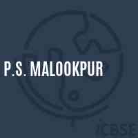 P.S. Malookpur Primary School Logo