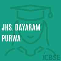 Jhs. Dayaram Purwa Middle School Logo