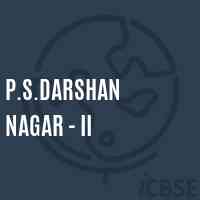 P.S.Darshan Nagar - Ii Primary School Logo