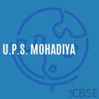U.P.S. Mohadiya Middle School Logo