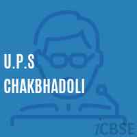 U.P.S Chakbhadoli Middle School Logo