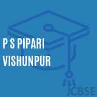 P S Pipari Vishunpur Primary School Logo