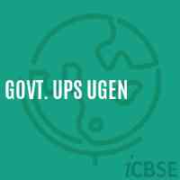 Govt. Ups Ugen Middle School Logo