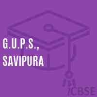 G.U.P.S., Savipura Middle School Logo