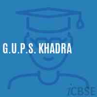 G.U.P.S. Khadra Middle School Logo