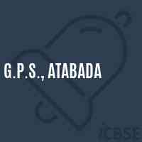 G.P.S., Atabada Primary School Logo