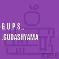 G.U.P.S., .Gudashyama Middle School Logo