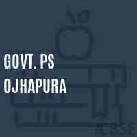 Govt. Ps Ojhapura Primary School Logo