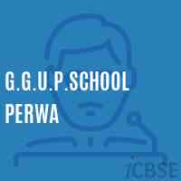 G.G.U.P.School Perwa Logo