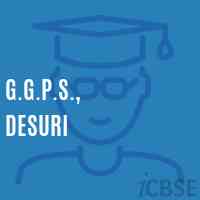 G.G.P.S., Desuri Primary School Logo