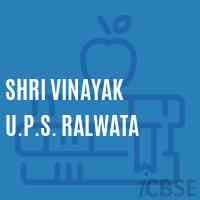 Shri Vinayak U.P.S. Ralwata Middle School Logo