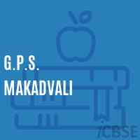 G.P.S. Makadvali Primary School Logo