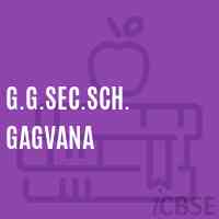 G.G.Sec.Sch. Gagvana Secondary School Logo