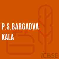P.S.Bargadva Kala Primary School Logo