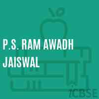 P.S. Ram Awadh Jaiswal Primary School Logo