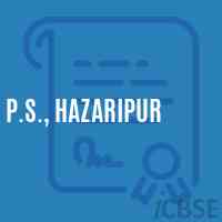 P.S., Hazaripur Primary School Logo