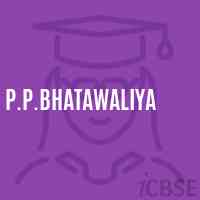 P.P.Bhatawaliya Primary School Logo
