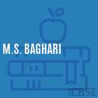 M.S. Baghari Middle School Logo