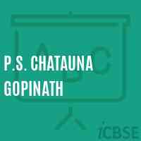 P.S. Chatauna Gopinath Middle School Logo