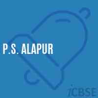 P.S. Alapur Primary School Logo