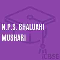 N.P.S. Bhaluahi Mushari Primary School Logo